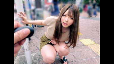 『ヤバい…もう無理…』美少女ギャルJDにリモコンバイブを仕込み野外お散歩！敏感ボディがアクメするエロエロ羞恥企画【素人】のthumbnail