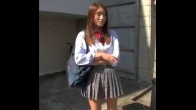 ☆痴女☆素人娘☆高校生！すきねぇ…中出しx中だし！女子校生が絶対エロい…女子高生の超絶エロ動画→女学生のthumbnail