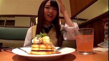 パンケーキ食べたい今どきJKのパパ活JKエッチ！童顔ロリ巨乳援交JK腰振りグラインド騎乗位クンニエロすぎパイズリ手コキフェラ抜きのthumbnail