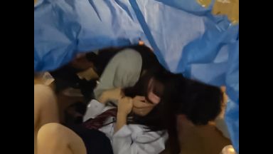 【ホームレス×JKレイプ】昏睡状態にさせたロリ美少女を好き放題犯し尽くす！鬼畜男の孕ませ濃厚精子をたっぷり中出し注入！のthumbnail