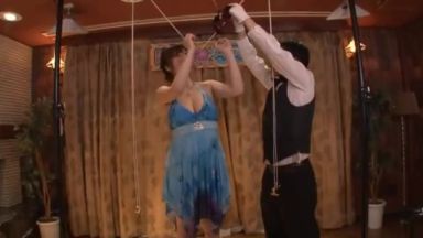 100万円もらえると聞いてエッチな罰ゲームに参加しちゃう巨乳ドレス姿のお姉さん素人ナンパ素人企画モノのthumbnail