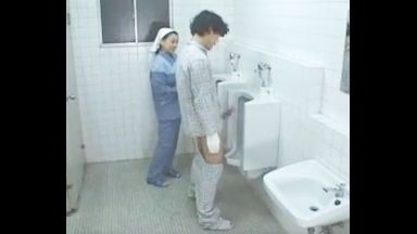 ♥もうダメ…巨乳※顔射♥お掃除トイレで性欲が溢れて…便所で激イキH動画「欲しいの…汚ちんぽ♥」☆病院☆のthumbnail