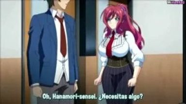 ［エロアニメ］教え子の不良男子学生に凌辱されてしまう女教師のthumbnail