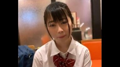 ＜素人×JK＞美少女がAV参戦！！優等生なのに実は超エッチ！汚いチ〇ポにガン突きされて汚されていく！！のthumbnail