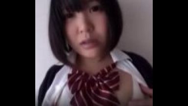 「緊張してるから優しくしてくださいね♡」ロリ巨乳のJKと着衣のままイチャラブハメ撮り///のthumbnail