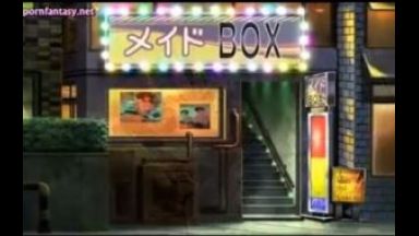 ［エロアニメ］単なるレンタルビデオ店と思いきやメイドが性的なサービスする個室も用意されてるスペシャルなお店だった…でもオナサポだけなのかなのthumbnail