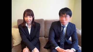 【素人ナンパ】可愛い爆乳OLが同僚の男に跨りおっぱい揺らしながら腰振り！突き上げガン突きピストンでアヘ顔のままメス堕ち！のthumbnail