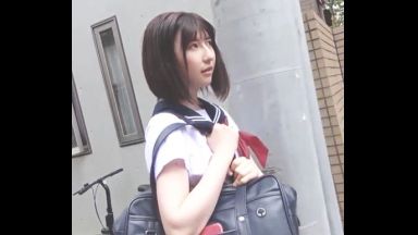 ♡JKパパ活「援交初めてからエッチが好きになっちゃった…生は初めてかな…♡」外とか観られたり好きかも…のthumbnail