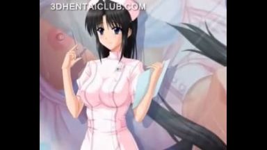 ［エロアニメ］さすが看護婦だわエグイぐらいのフェラチオしてますねえ♪リクエストでイラマチオも受け入れてますよのthumbnail