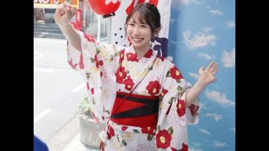 【マジックミラー】ナンパした浴衣美少女JDが野球拳対決するエロ企画！友達を外に待たせ巨根デカチンでハメる濃厚セックス！のthumbnail