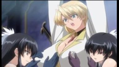 ［エロアニメ］宇宙海賊の女は待ち伏せにまんまと引っかかって拘束されて謎の双子の女の子に凌辱されようとしているピンチのthumbnail