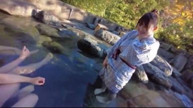 【水原みその】＜野外×パイ射×パイパン＞野外や露天風呂でぽっちゃり巨乳お姉さんを喰い尽くすｗのthumbnail