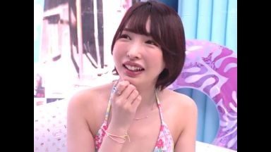 『絶対…童貞じゃない…』海でナンパしたショートカット水着美少女が童貞に扮した絶倫AV男優に激ピストンされお漏らし潮吹き！のthumbnail