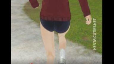 ［3Dエロアニメ］関西弁女子と野外に出てセクロスするのだが制服からジャージブルマに着替えてからっていのが偉いと思うのthumbnail