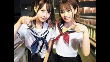 【いきなり現れたW小悪魔に♥】手加減せずにチ〇ポを咥えスロートしてきた美少女2人に顔面騎乗と騎乗位で美マンを擦られ。。。のthumbnail