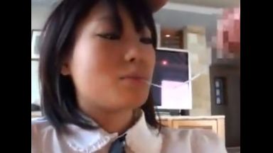 ♡個人撮影☆ゴックン精子「あっぁぁ…溢れちゃう♡」性奴隷に精子を全部吸い取らせちゃうのthumbnail