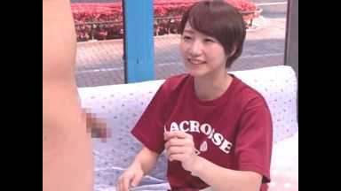 『触るん…ですか…？』体育大学に通うショートカット美少女JDが童貞のオナニーをお手伝い企画で筆おろし生ハメの無許可中出し‼のthumbnail