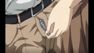 ［エロアニメ］指マンされてイカせてほしいと受け身なJKかと思ったら別の男には積極的にチンポを愛撫しちゃう二面性がある子なんだわのthumbnail