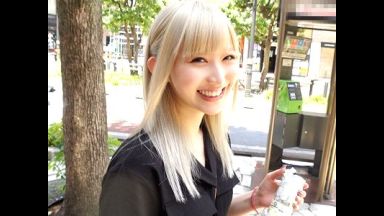 『恥ずかしい…♡』大学デビューした金髪ギャルJDとデートからホテルへ！色白スレンダーボディを味わうエロエロハメ撮り撮影！のthumbnail