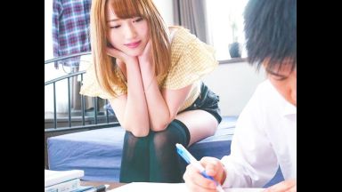 ♡「頑張ったご褒美は先生だよ…♡」童貞生徒のやる気は家庭教師との筆おろし…中出し精子が溢れ出ちゃう先生のおまんこのthumbnail