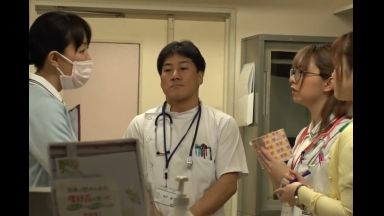 ♥夜勤看護師を更衣室で犯す入院患者「イヤぁぁっ…ヤメテ」号泣して涙流しながらレイプされるナースのthumbnail