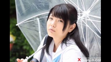 市川美優 制服美少女同士でレズキスのthumbnail