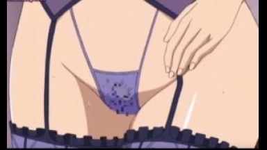 ［エロアニメ］競泳水着で犯される自分を妄想しながらバイブでオナる人妻…しかもアナルに中出しされるなんてマニアックなことを想像するなんてのthumbnail