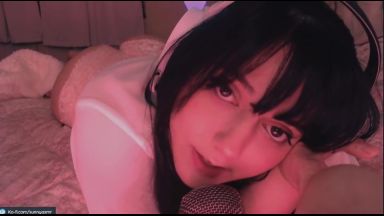 【ASMR】スペイン語だけどやたら囁き声がいい！かわいいエッチな姿も相まってファンになりそう【音声メディア】のthumbnail