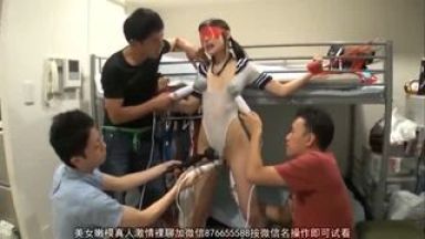 ☆貧乳☆跡美しゅり☆輪姦♥OH Yeah…jk※スレンダー♥ロリが絶対エロい…女子高生のエロエロ動画…拘束のthumbnail