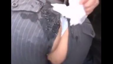 ♡電差痴漢※パンツ破られて精子着いたまま帰宅するOL…鞄でお尻抑えてホールを歩く…のthumbnail