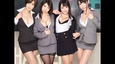 【浜崎真緒…水野朝陽♥】勉強だけでなく性教育までしてくれる巨乳女教師集団がチ〇ポを掴み膣内射精の実技指導をされて。。。のthumbnail