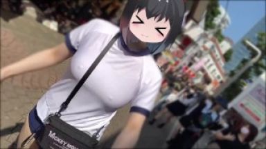 とうふちゃん（Tofuchanjp）｜ノーブラランニングin原宿！おもちゃをアソコにいれて街中疾走のthumbnail