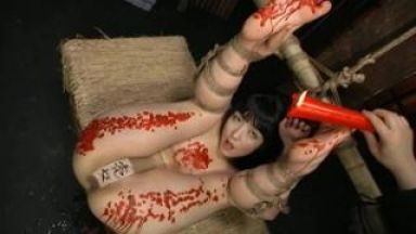 有本紗世 美尻美女が縄で拘束され菊門拷問ロウ責めアナル中出しで絶頂のthumbnail