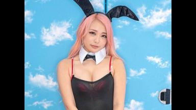 【マジックミラー】ガールズバーでバイトしてる美女ギャルJDがバニーガールに着替え連続射精企画に挑戦しエロエロセックス！のthumbnail