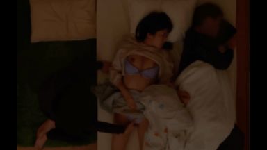 隠しカメラが捉えたNTRの瞬間。信頼している友達でも家に泊まらせたら絶対にダメですwのthumbnail