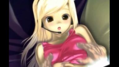 ［エロアニメ］金髪美少女が自動で動くバイブでガン突きされてイクイク言ってると思ったら今度は生体風ロボの触手に犯されたりしてるのthumbnail