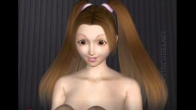 ［3Dエロアニメ］お兄ちゃんのチンポをもてあそぶイジワルな変態妹なのです…淫語を並べながらどんどん兄を追い込んでゆく様がいい感じのthumbnail