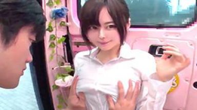 【マジックミラー号】インテリOLのエロい身体…。公開オナニーでマンコびしょ濡れ！のthumbnail