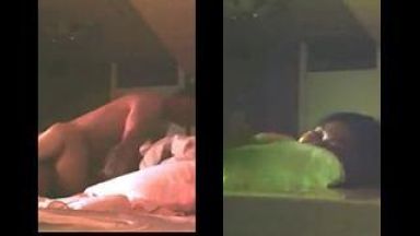 ラブホで盗撮されたカップルのガチで本物だった素人SEX動画のthumbnail