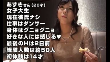 ♥SEX大好きな女子大生ナンパしたらチンポ挿入して放さない♥14歳で処女喪失して2日前にH済みの絶倫おまんこのthumbnail