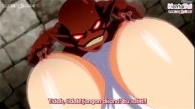 ［エロアニメ］大勢のシスターたちが化け物に異種姦凌辱されてるぞのthumbnail