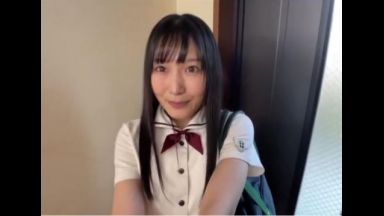 ♡JK♡「今からオナニーします!」きゃわいい女の子が自撮りでオジサンにオナニー動画を撮っちゃった!のthumbnail