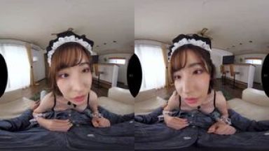 ☆もうダメ…VR＠コスプレ☆フェラで悶絶生き地獄…メイドの超絶H動画「お願い…頂戴☆」☆主観☆のthumbnail