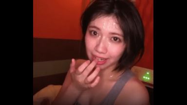 かわいい顔と明るい関西弁に超エロテクで人気の美女とホテルで熱いSEX!!キレイなお顔に大量のザー汁をぶちまける!!のthumbnail