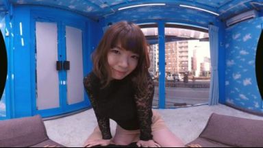 【VR】あのGカップ超美巨乳女優の水城奈緒とマジックミラー号で合法露出セックス体験！のthumbnail