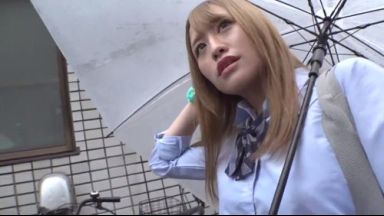 【葉月もえ】＜ギャルJK×中出し＞「外に出してって言ったじゃん」ナンパしたJKギャルとホテルで円光SEXのthumbnail